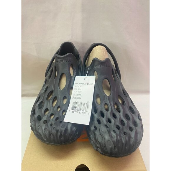 Merrell Men's Black Hydro Moc Clog  Shoe Size 9 NIB - Picture 4 of 5